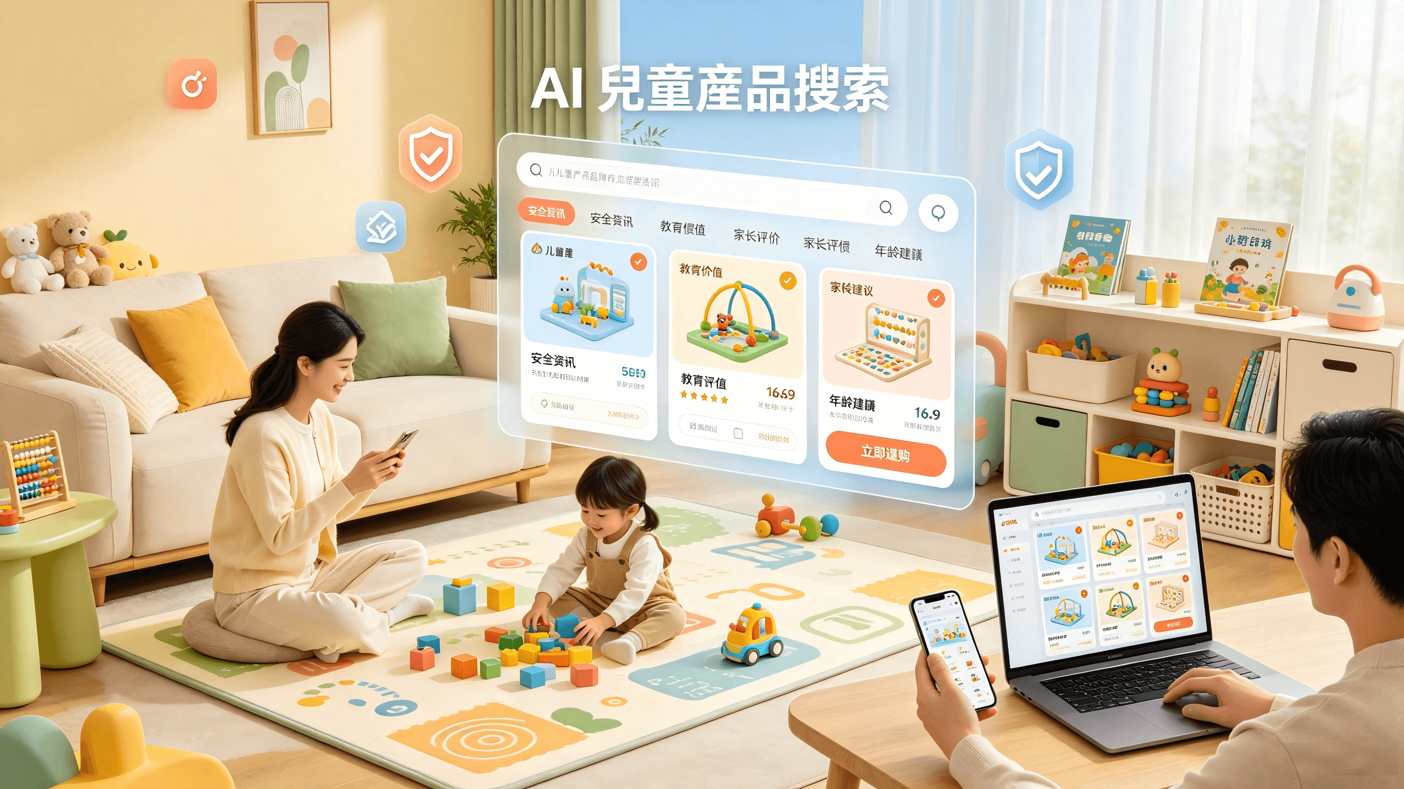 兒童產品GEO：讓安全與教育價值在AI搜尋中贏得家長的信任